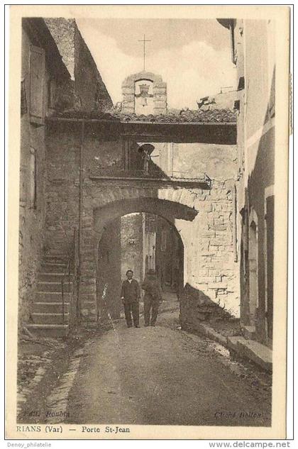 83/ Rians - Porte Saint Jean -