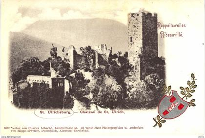 Carte postale ancienne de RIBEAUVILLE