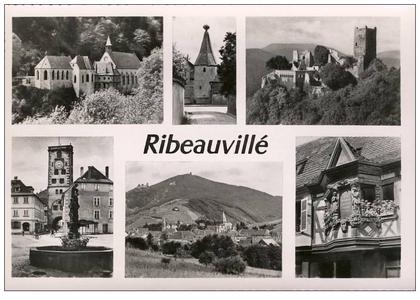 RIBEAUVILLE 68 - Vues diverses