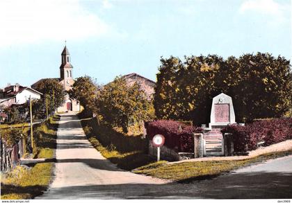 RILHAC-RANCON - L'Eglise et le Monument aux Morts