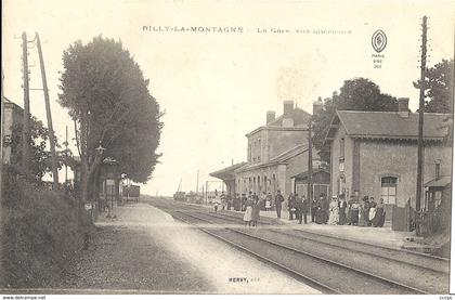 CPA Rilly-la-Montagne La Gare