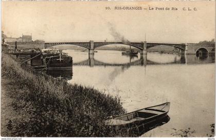 CPA RIS-ORANGIS Le Pont de Ris (1354812)