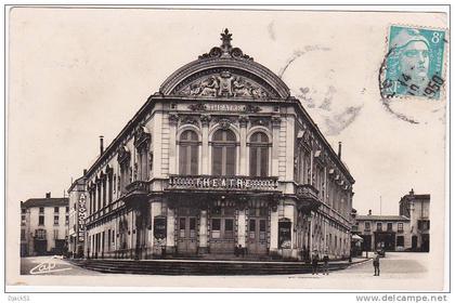 14 - ROANNE - Le Théâtre - 1950 (Animation)