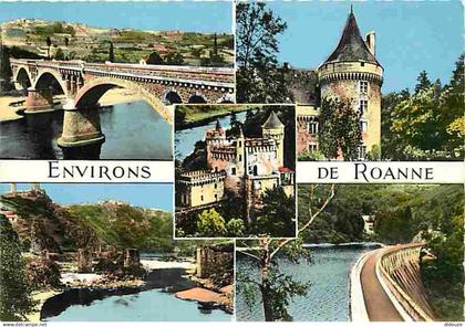 42 - Roanne - Environs de Roanne - Multivues - Chateaux - Carte Neuve - CPM - Voir Scans Recto-Verso