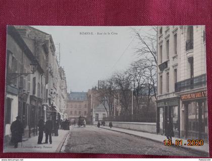 CPA - Roanne - Rue de la Côte