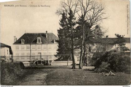 Riorges pres Roanne, Chateau de Neufbourg