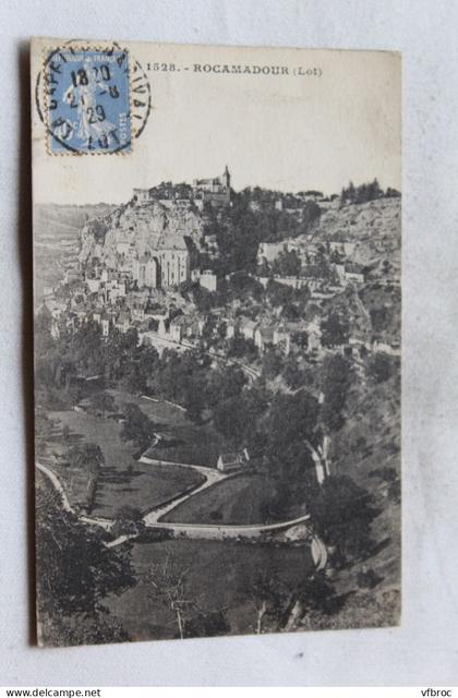 Cpa 1929, Rocamadour, Lot 46