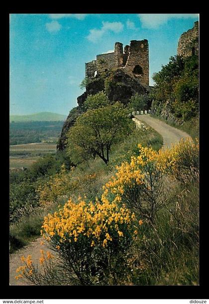 07 - Rochemaure - Ruines de l'ancien Château Féodal dominant la Vallée du Rhône - Vieilles pierres - CPM - Voir Scans Re