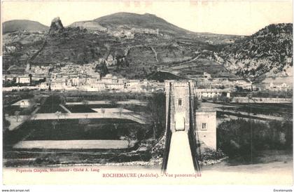 CPA Carte Postale France Rochemaure  Vue panoramique VM58112