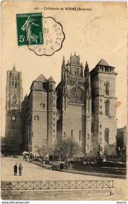 CPA Cathédrale de RODEZ (109398)