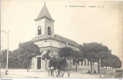 CPA Romainville L'Eglise