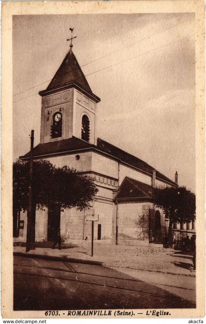 CPA Romainville L'Eglise FRANCE (1377806)