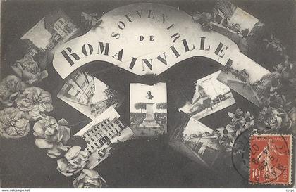 CPA Souvenir de Romainville vues multiples