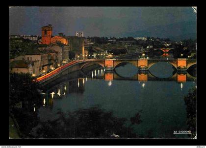 26 - Romans sur Isere - L'Isère et la ville au crépuscule - CPM - Voir Scans Recto-Verso