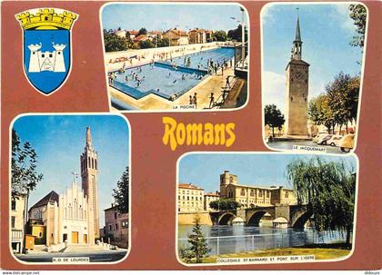 26 - Romans sur Isere - Multivues - Blasons - CPM - Voir Scans Recto-Verso