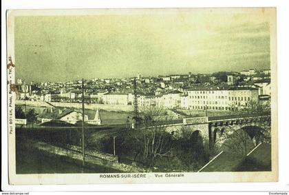 CPA - Carte postale - FRANCE - Romans sur Isere - Vue générale -1936  - S432