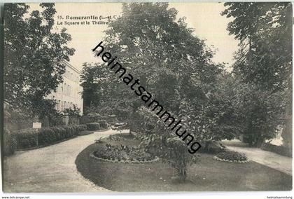 Romorantin - Le Square et le Theatre