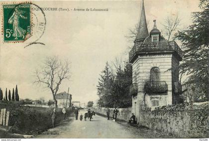 roquecourbe * avenue de labessonnié * villageois