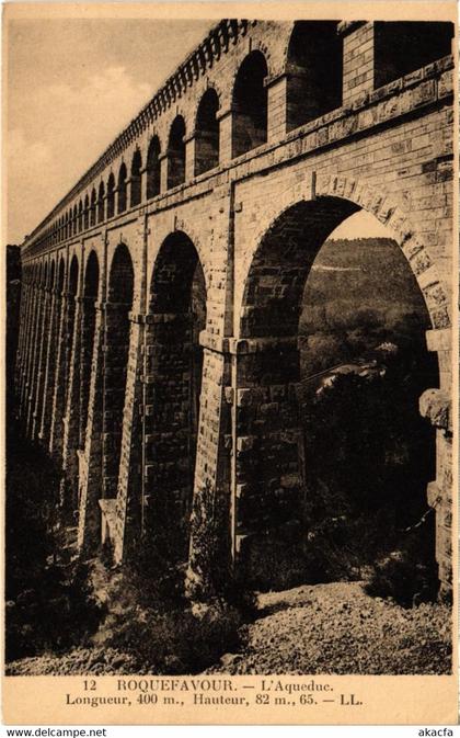 CPA ROQUEFAVOUR L'Aqueduc (1259421)