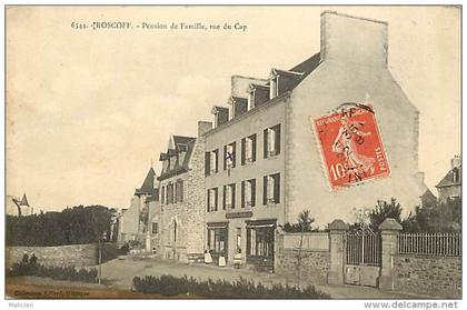 - finistere - ref D622 -  roscoff -  pension de famille - rue du cap -  carte bon etat -