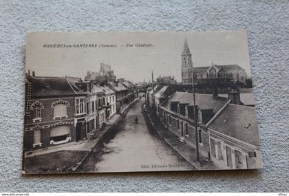 Cpa 1936, Rosières en Santerre, vue générale, Somme