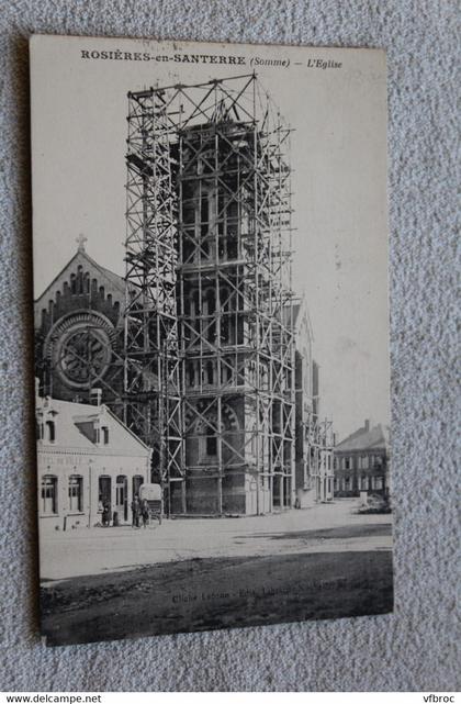 Rosières en Santerre, l'église, Somme