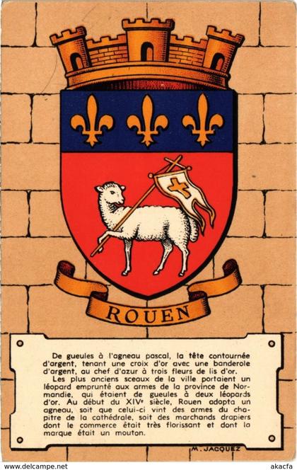 CPA ROUEN - Heraldique des Villes des France (105533)