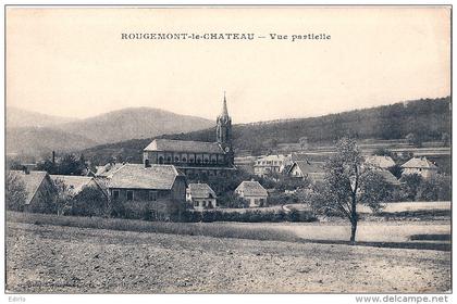 Rougemont le château vue partielle TTB écrite