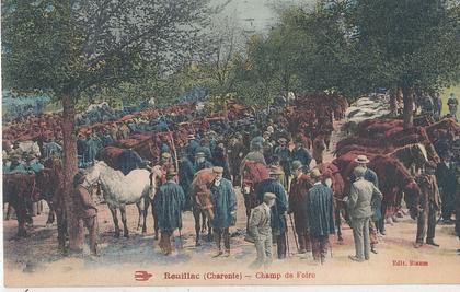 V 964 /CPA   ROUILLAC (16)    CHAMP DE FOIRE