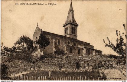 CPA ROUSSILLON - L'Église (272635)