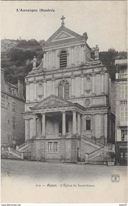 Royat - L'Eglise du Sacré-Coeur