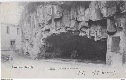 Royat - La Grotte des Laveuses