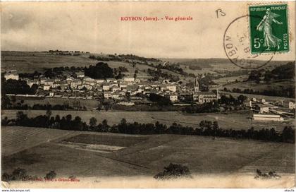 CPA ROYBON - Vue générale (434827)