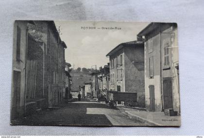 Roybon, Grande rue, Isère 38