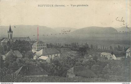 CPA FRANCE 73 "Ruffieux, vue générale "