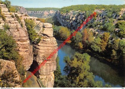 Les Gorges de l'Ardeche au défilé de Ruoms - Ruoms - (7) Ardèche