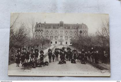 Saint Aignan, l'école supérieure de garçons, Loir et Cher 41