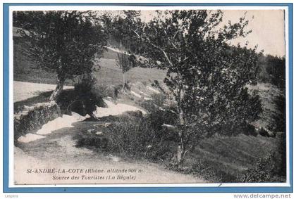 69 - SAINT ANDRE LA COTE --  Source des Touristes