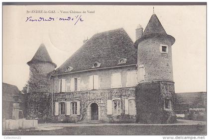 SAINT ANDRE LE GAZ .... VIEUX CHATEAU DE VEREL