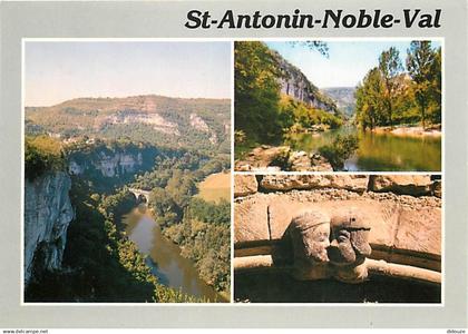 82 - Saint Antonin Noble Val - Multivues - CPM - Voir Scans Recto-Verso