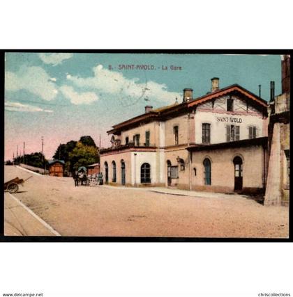 57 - SAINT AVOLD (Moselle) - La Gare