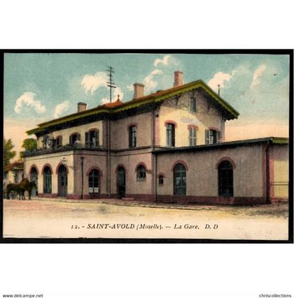 57 - SAINT AVOLD (Moselle) - La Gare