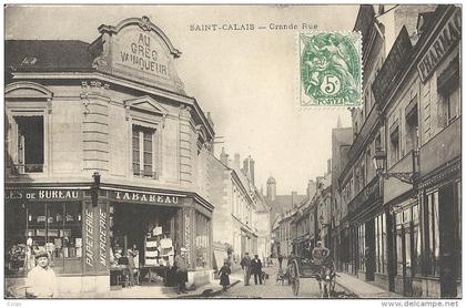 CPA Saint-Calais - Grande Rue