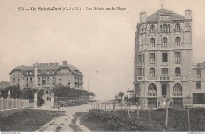 Saint-Cast-le-Guildo (22 - Côtes d'Armor) Les Hôtels sur la Plage