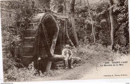 SAINT-CAST-LE-GUILDO LE MOULIN DE LA MER (CARTE PRECURSEUR)