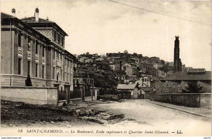 CPA Saint Chamond- Le Boulevard FRANCE (907157)