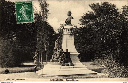 CPA Saint Chamond- Statue Carnot FRANCE (907165)