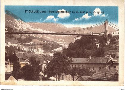 Carte  postale ancienne de  SAINT  CLAUDE