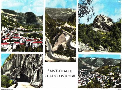 Carte  postale ancienne de  SAINT  CLAUDE -