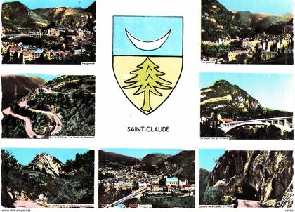 Carte  postale ancienne de  SAINT  CLAUDE -